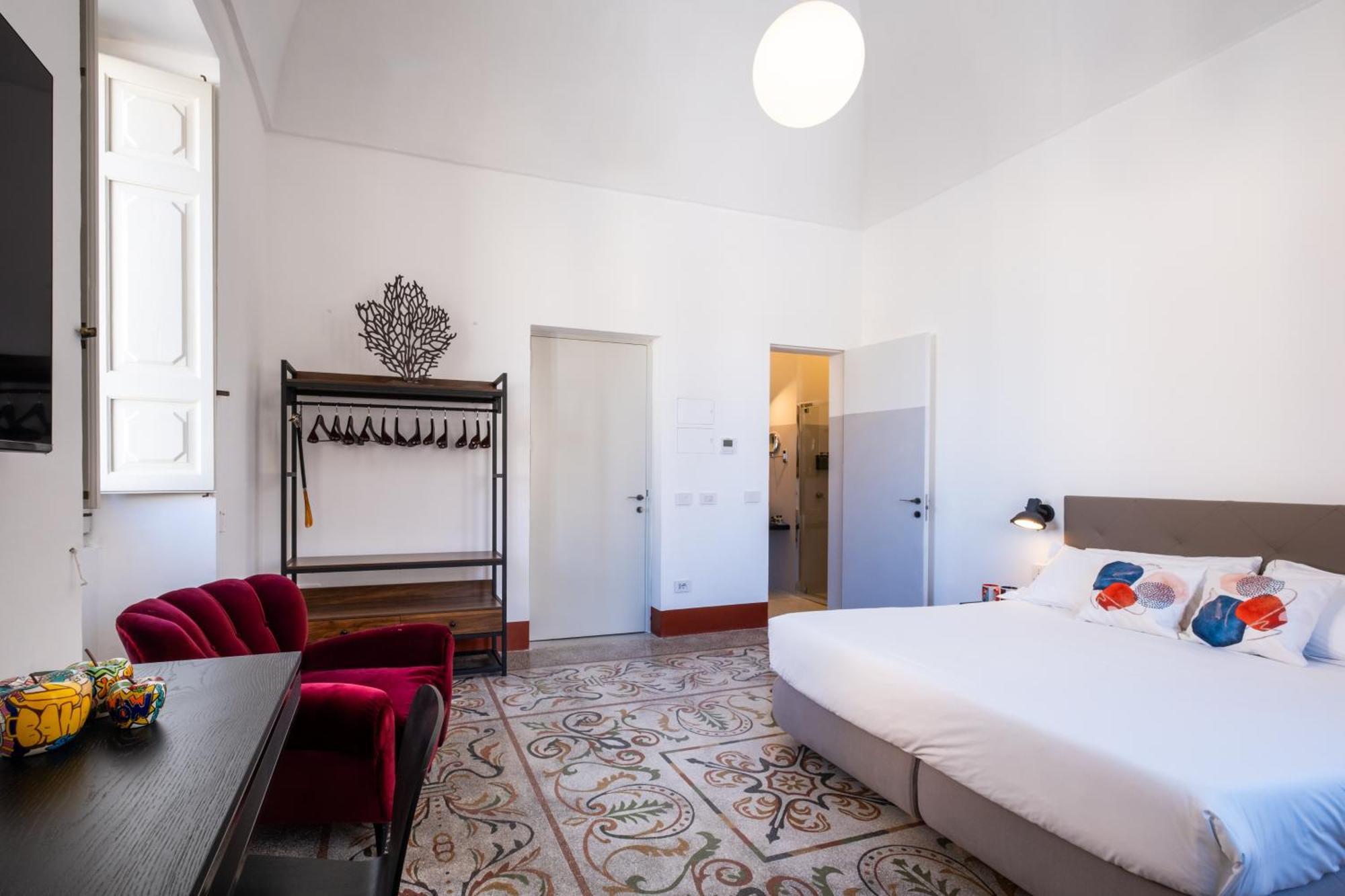 مينيرفينو دي ليتشي Dimora Del Vescovo Art Boutique Hotel المظهر الخارجي الصورة