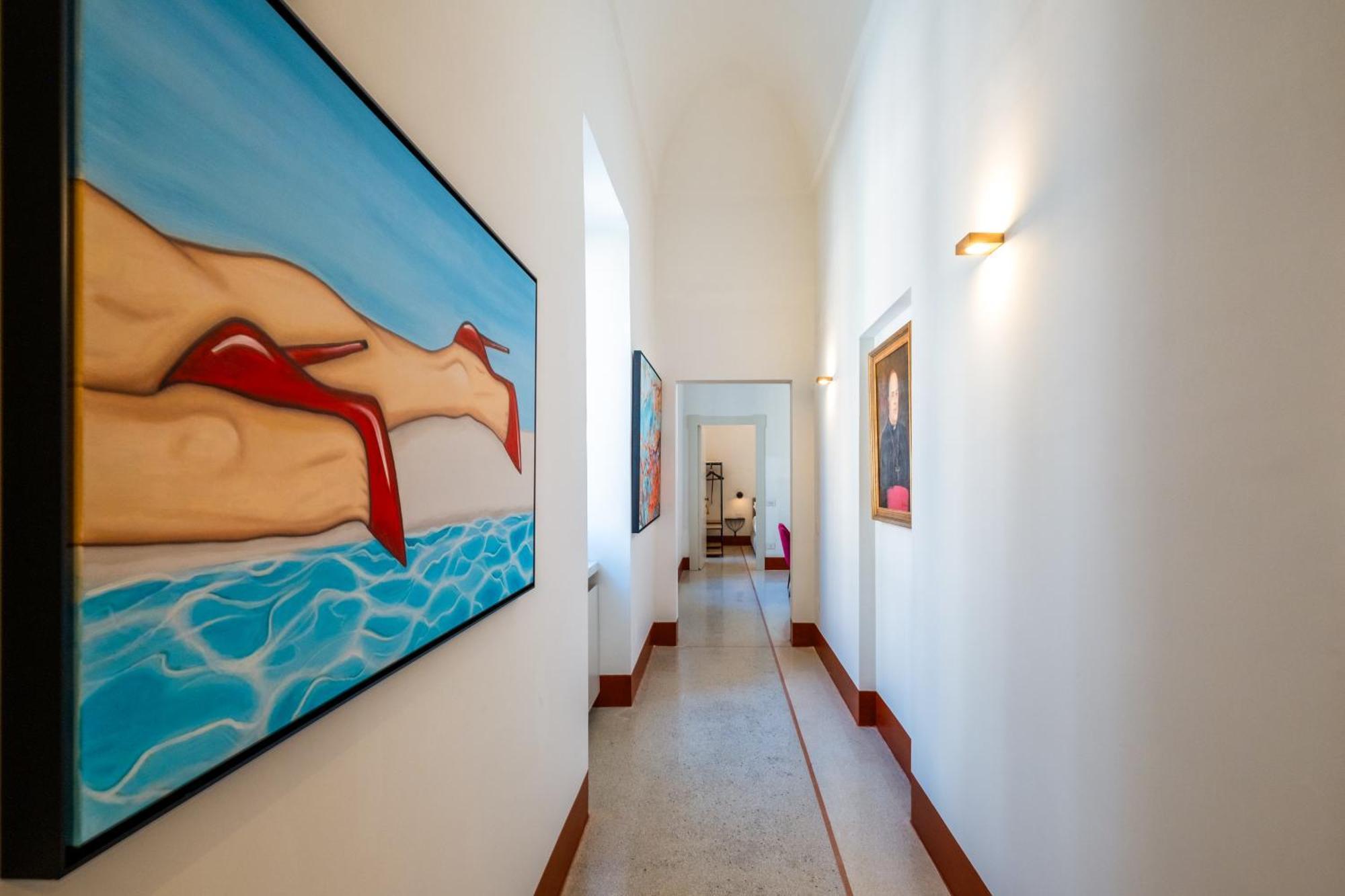 مينيرفينو دي ليتشي Dimora Del Vescovo Art Boutique Hotel المظهر الخارجي الصورة
